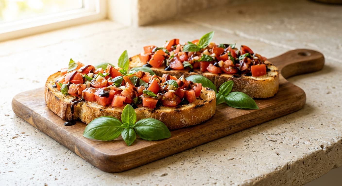 Classic Italian Bruschetta