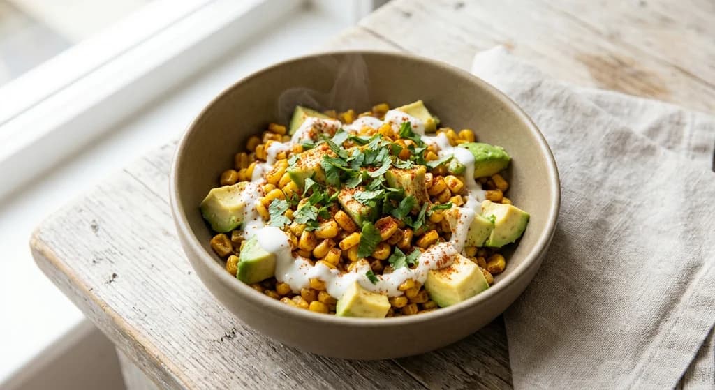Corn & Avocado Cups