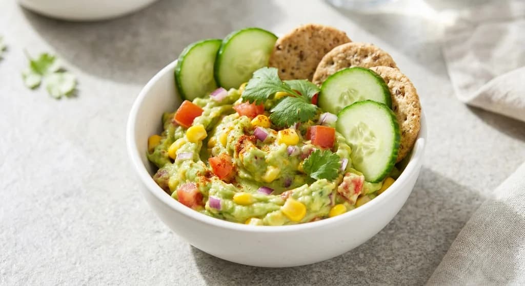 Corn Guacamole Cups
