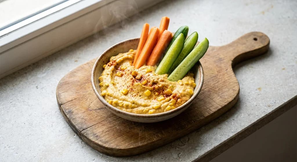 Corn Hummus Dip