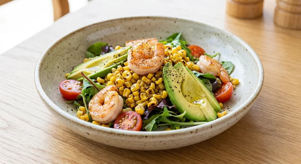 Corn & Shrimp Salad