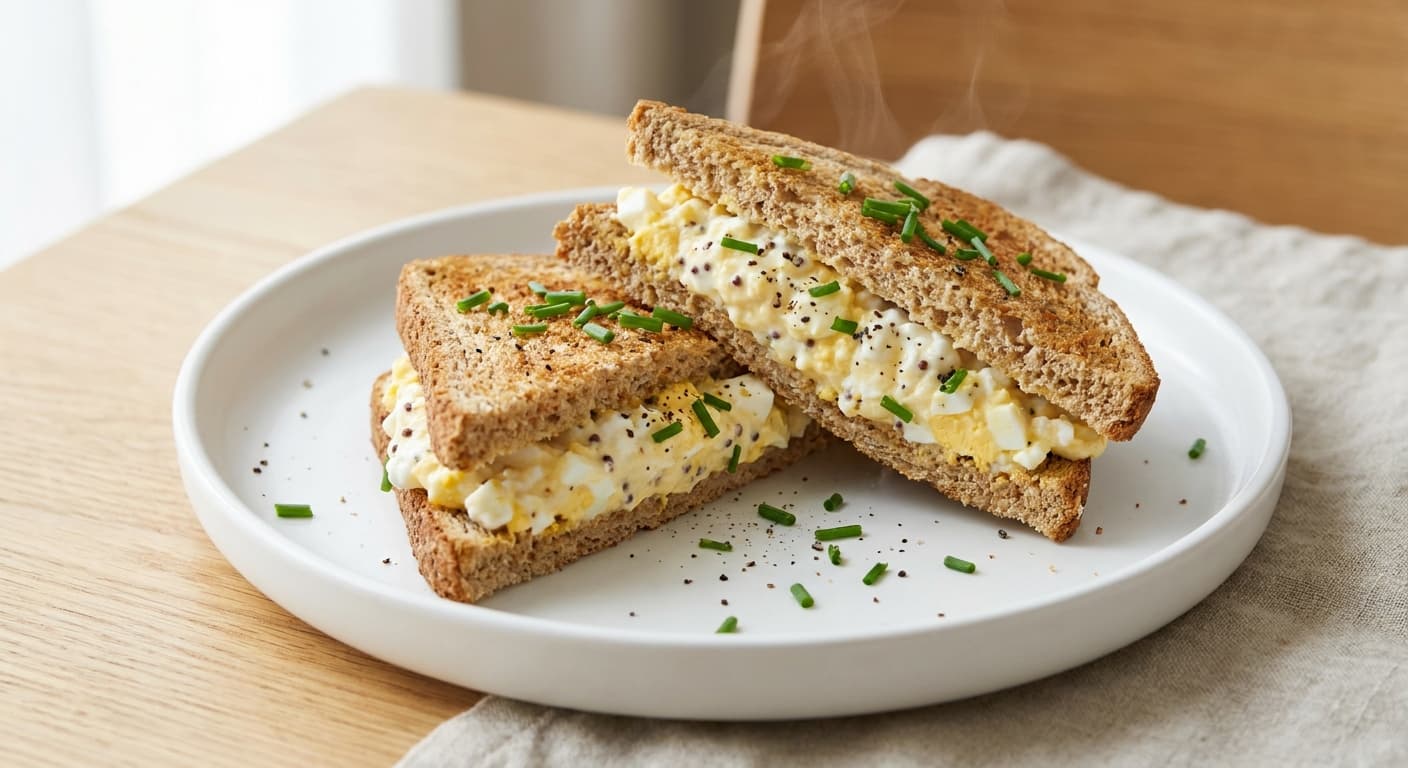 Cottage Cheese Tamago Sandwich