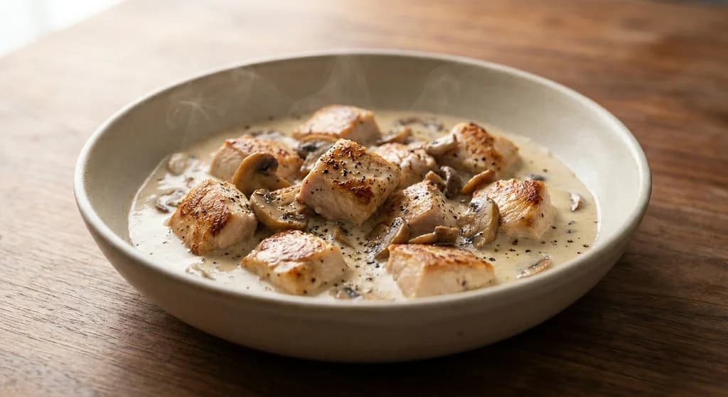 Creamy Chicken with Mushrooms