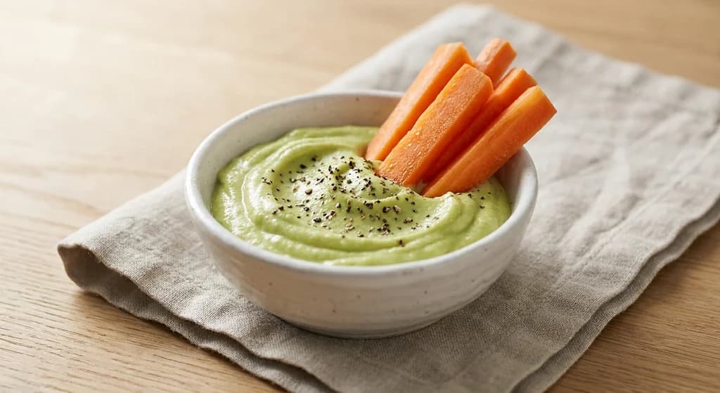 Creamy Pea & Avocado Dip