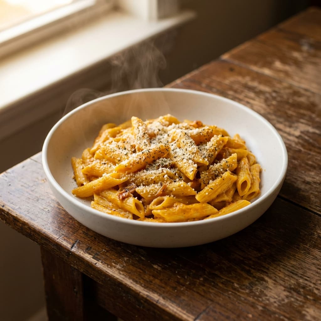 Creamy Pumpkin Pasta