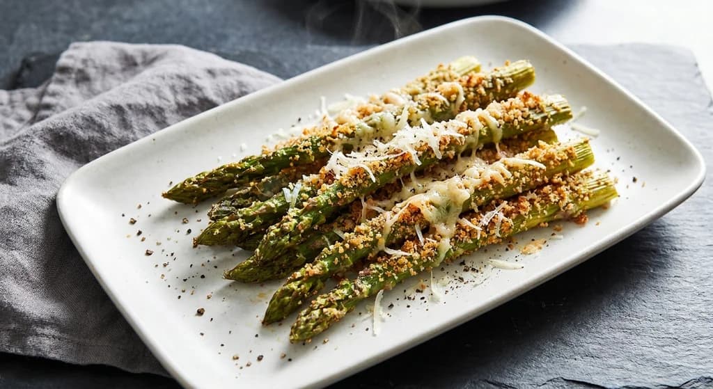 Crispy Asparagus Parmesan Fries
