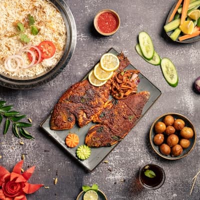 Crispy Skin Barramundi Rice Salad
