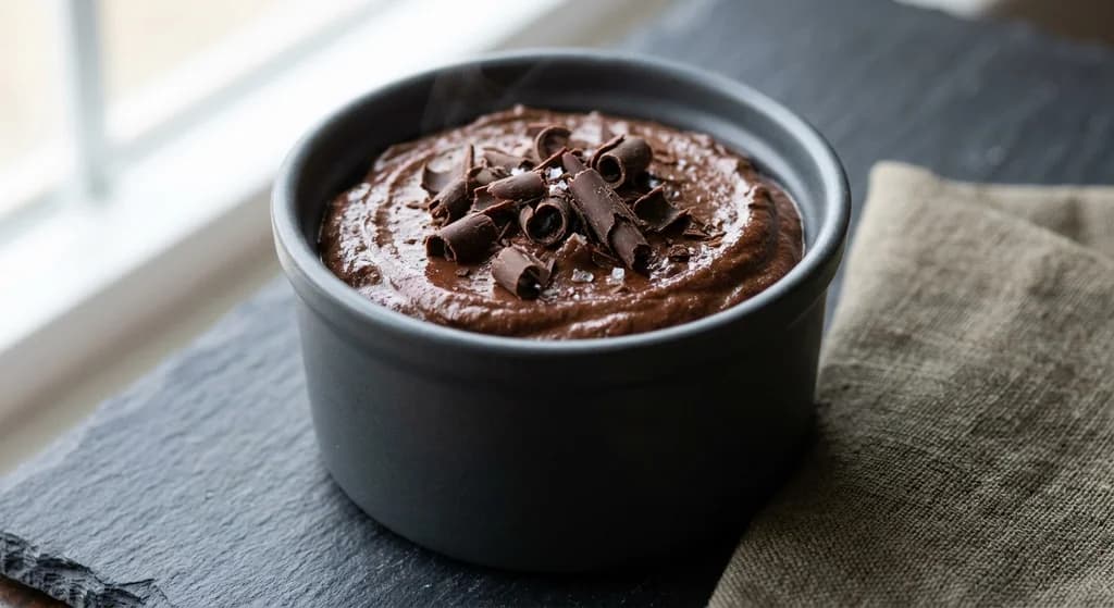 Dark Chocolate Avocado Mousse