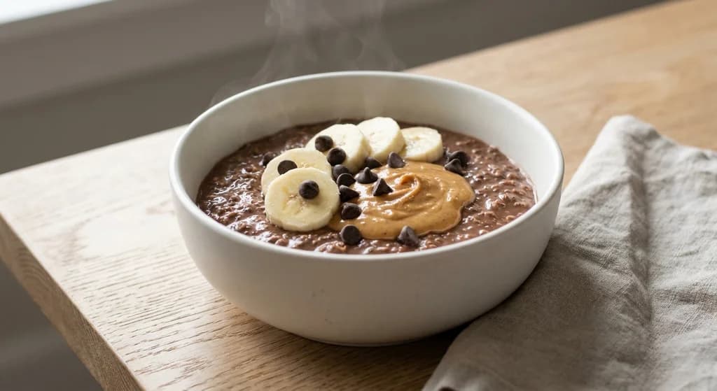 Dark Chocolate Overnight Oats