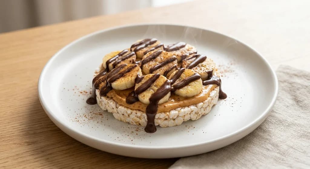 Dark Chocolate Rice Cake