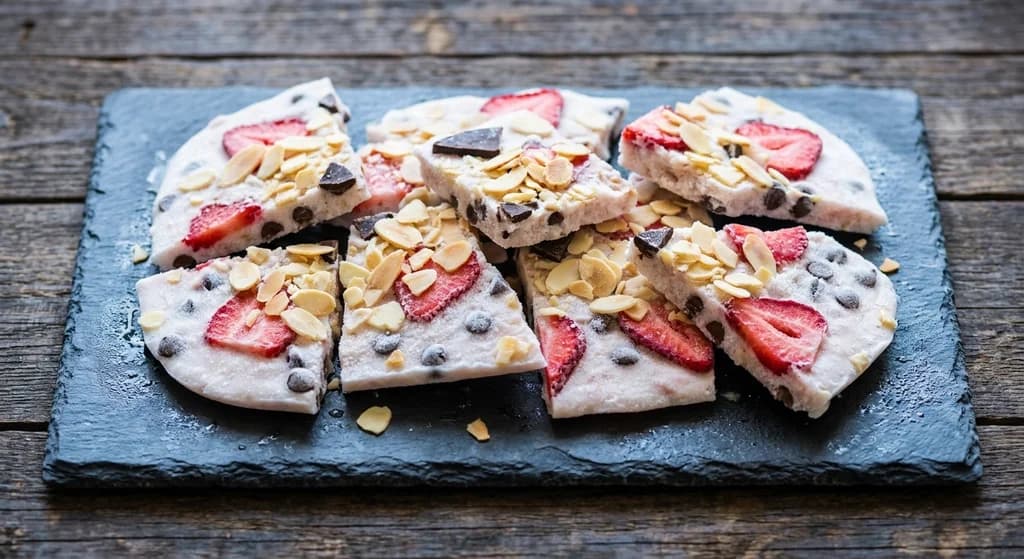 Dark Chocolate Yoghurt Bark