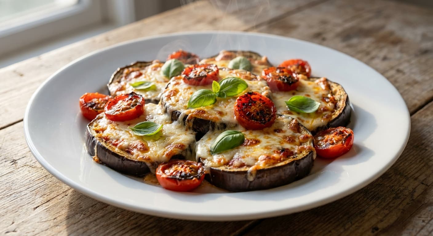 Eggplant Margherita style