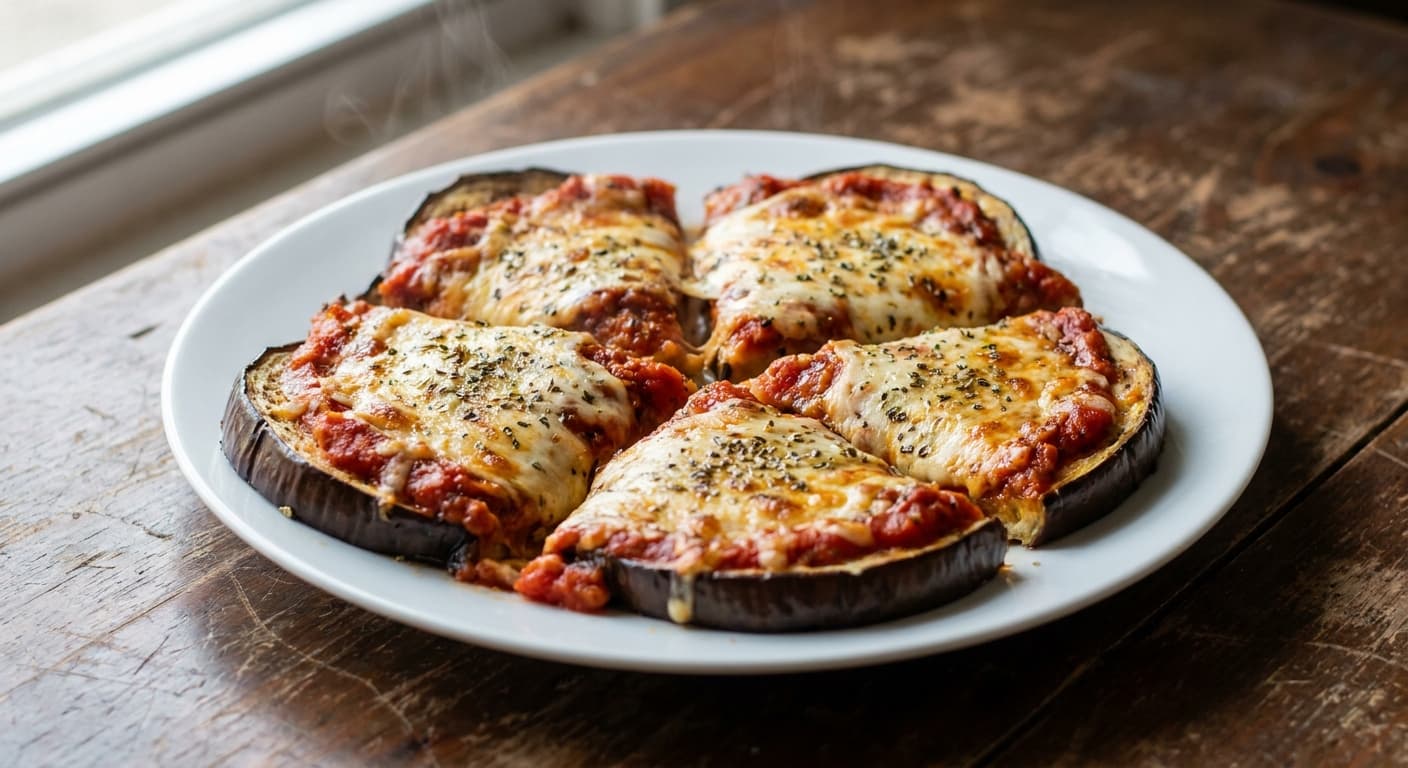 Eggplant Pizza Slices