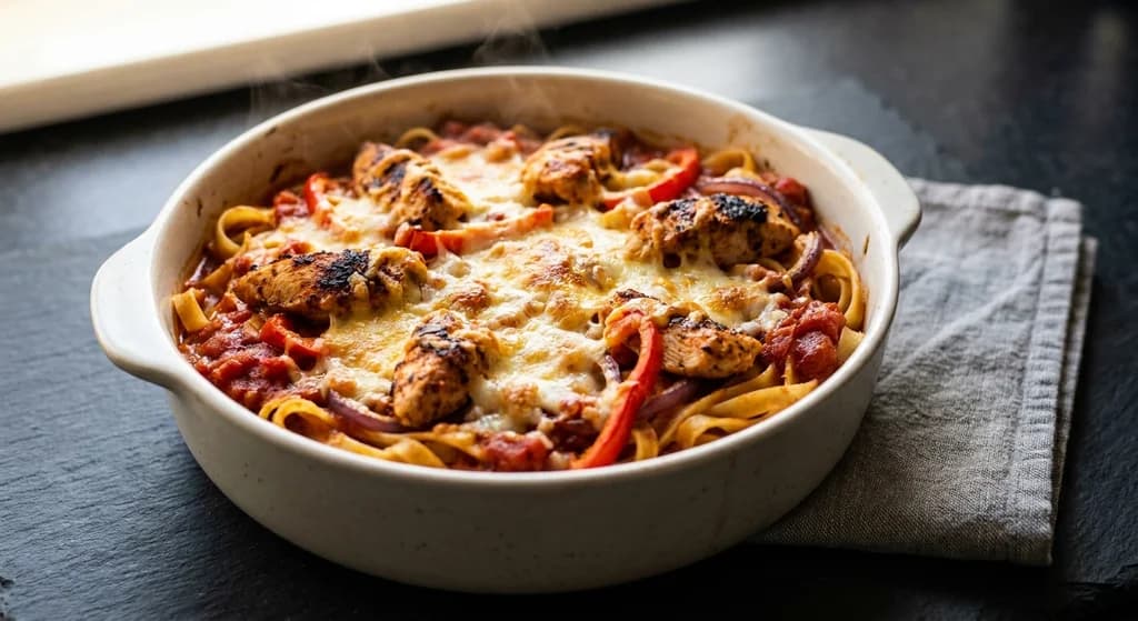 Fajita Pasta Bake