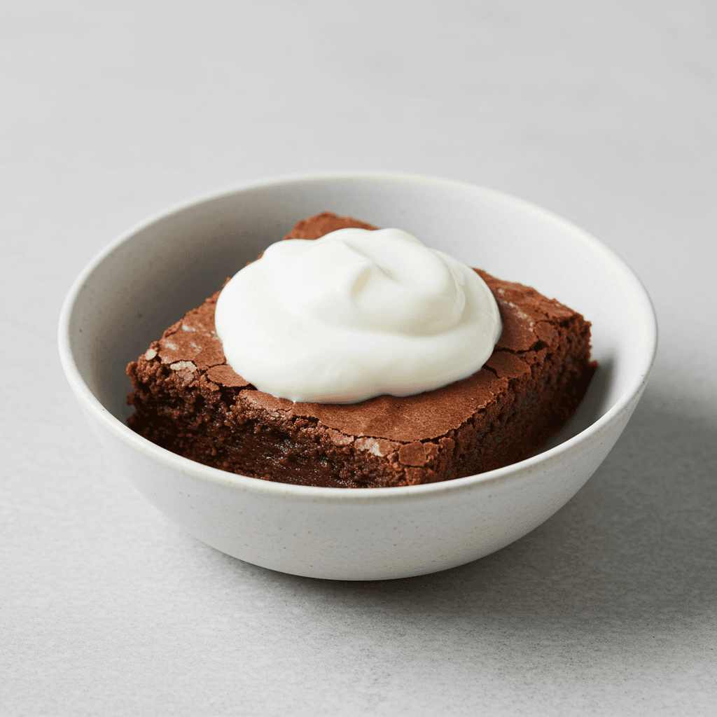 Fudgy Sweet Potato Brownie Bowl