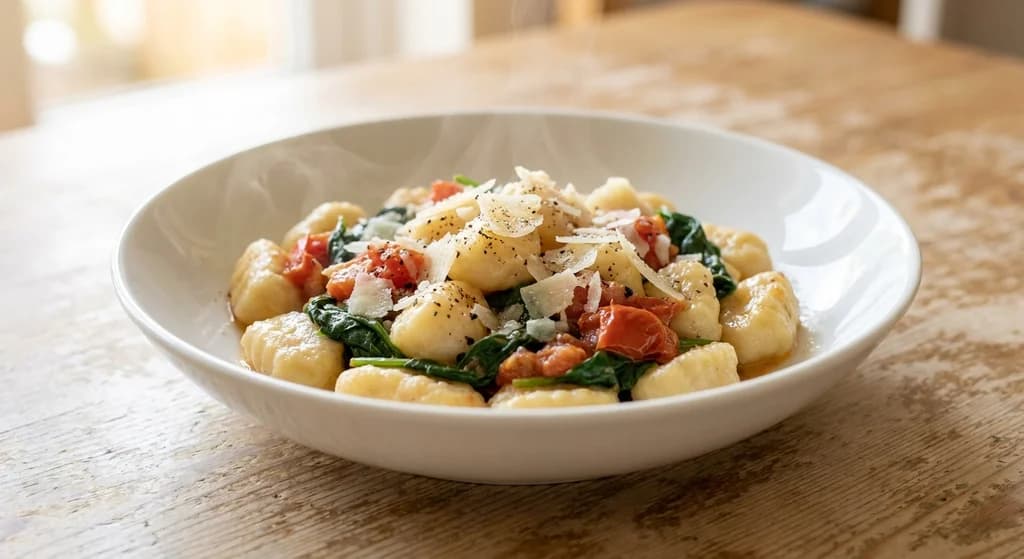 Gnocchi with Spinach
