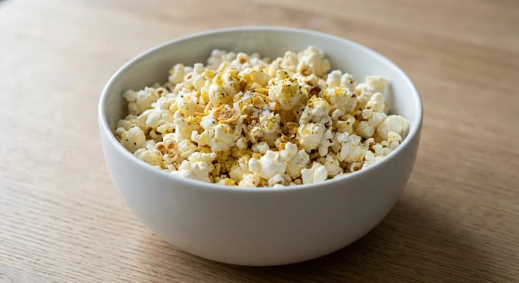 Gourmet Popcorn with Lemon Pepper