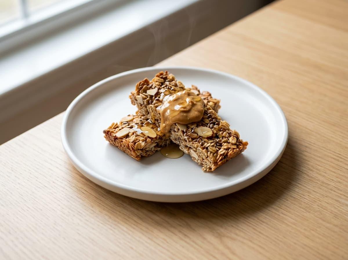 Granola & Peanut Butter Bars