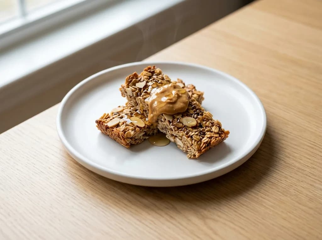 Granola & Peanut Butter Bars