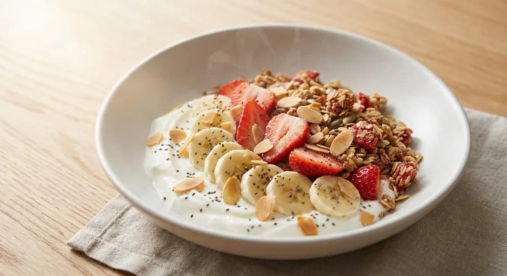 Granola with Yoghurt