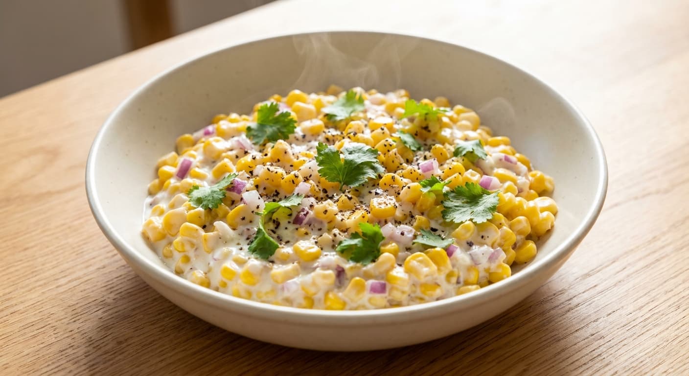 Greek Yogurt Corn Salad
