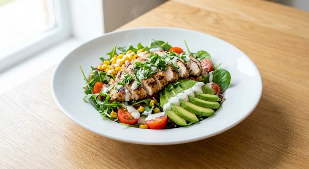 Grilled Chicken and Avocado Salad