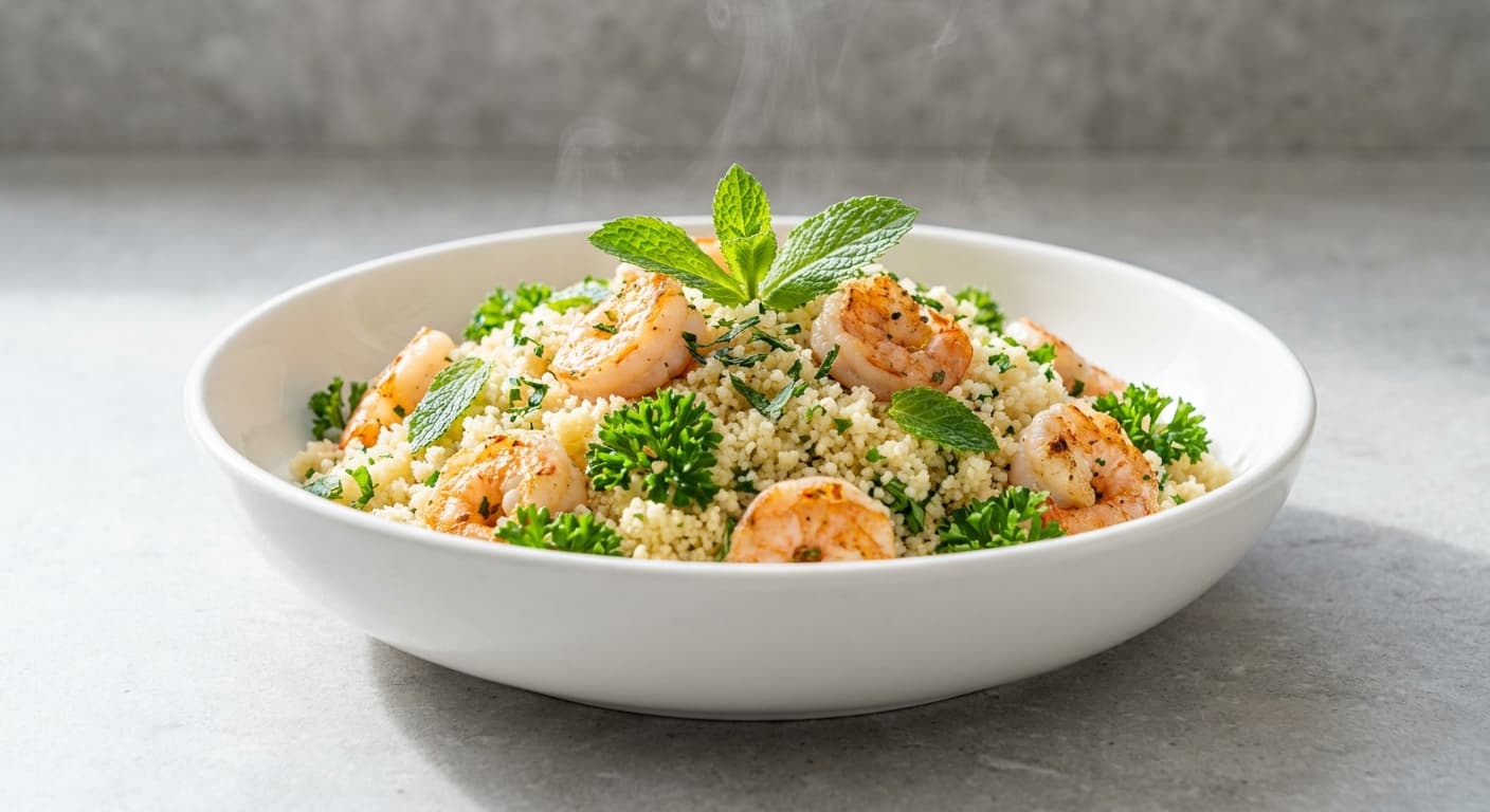 Herbed Shrimp Couscous