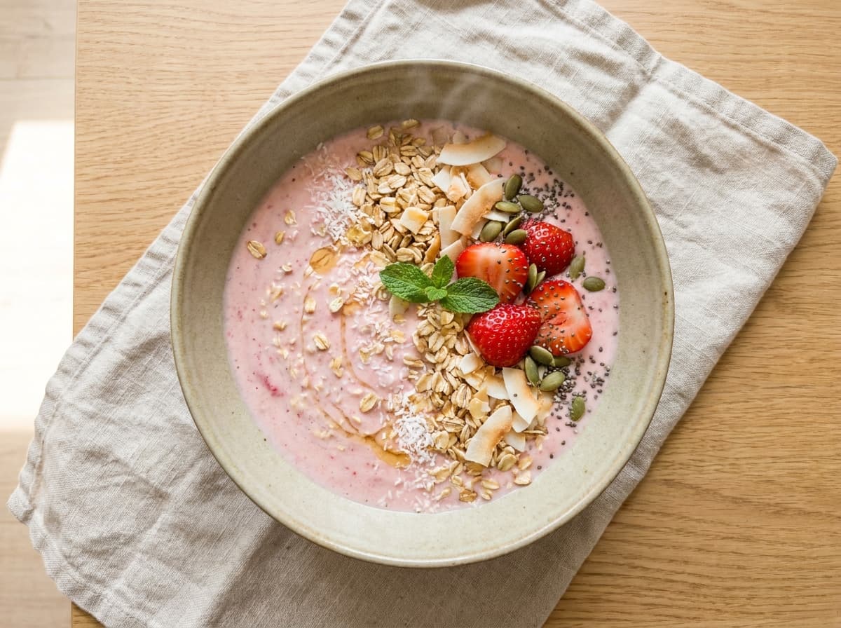 High-Protein Cottage Cheese Smoothie Bowl