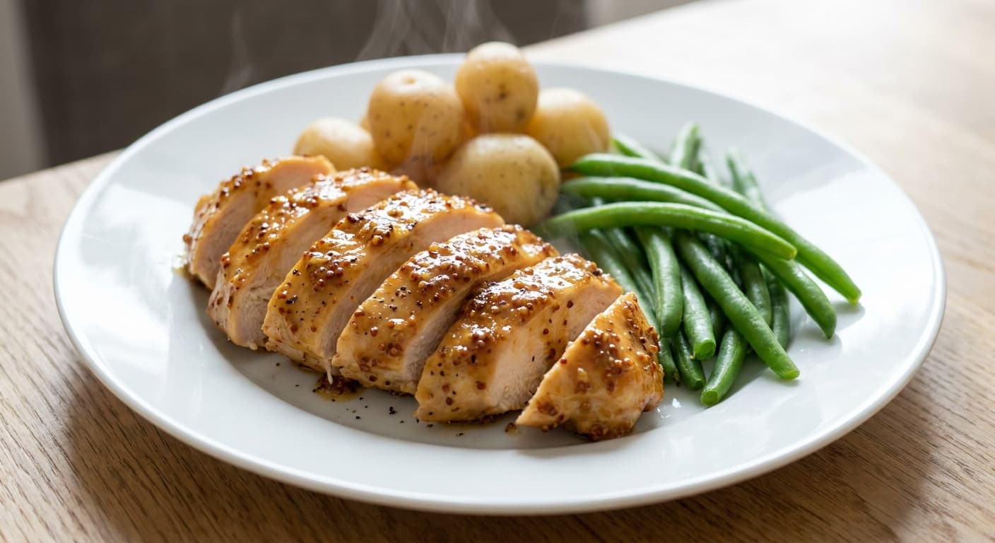 Honey Mustard Chicken with Green Beans