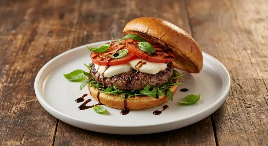Italian Caprese Burger