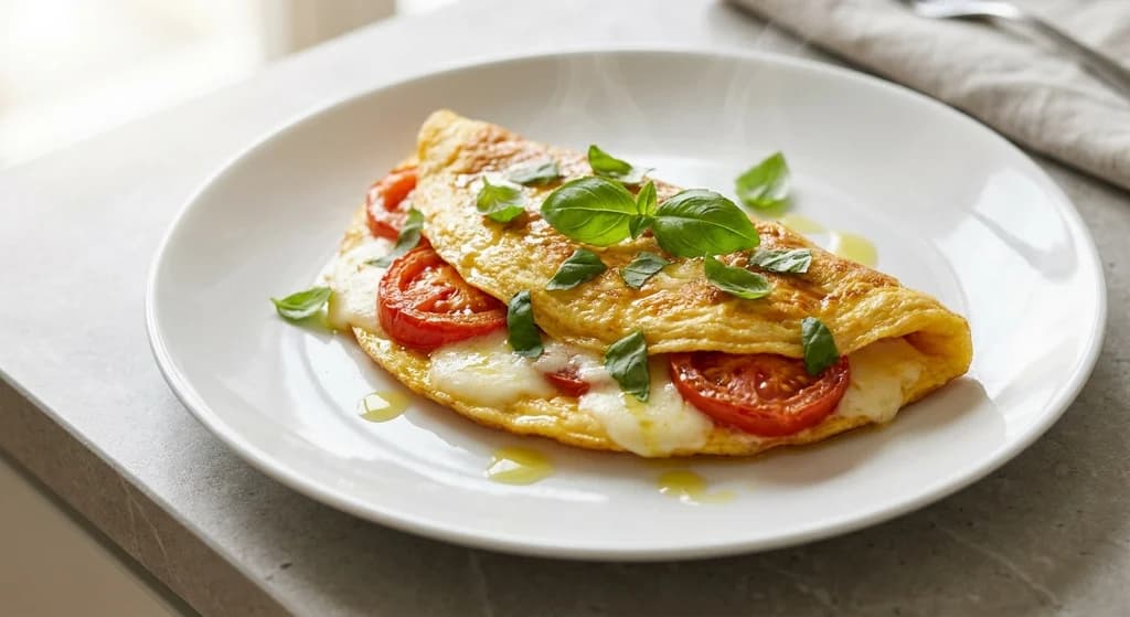 Italian Caprese Omelet