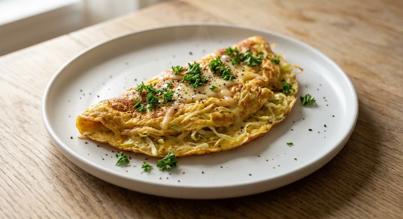 Japanese Cabbage Omelette