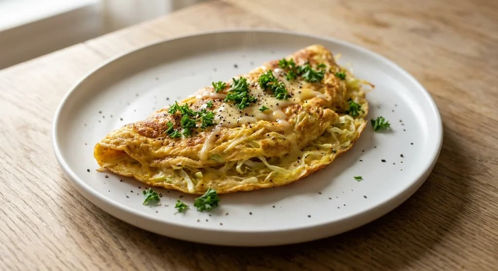 Japanese Cabbage Omelette