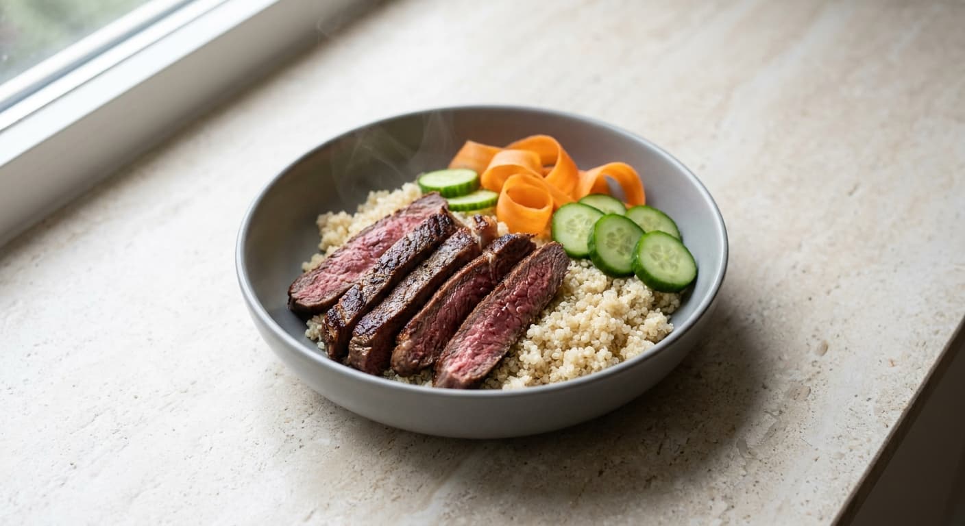 Kangaroo Quinoa Bowl