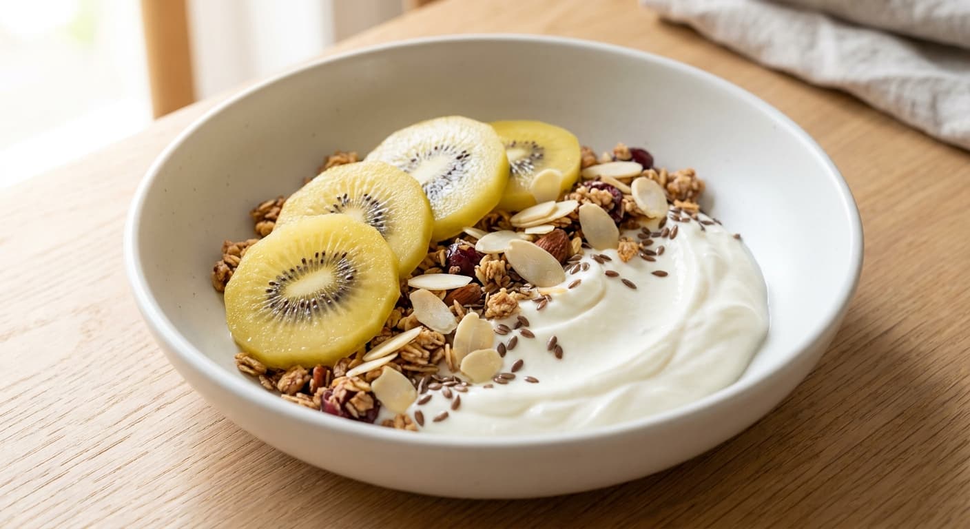 Kiwi & Almond Granola Snack Bowl
