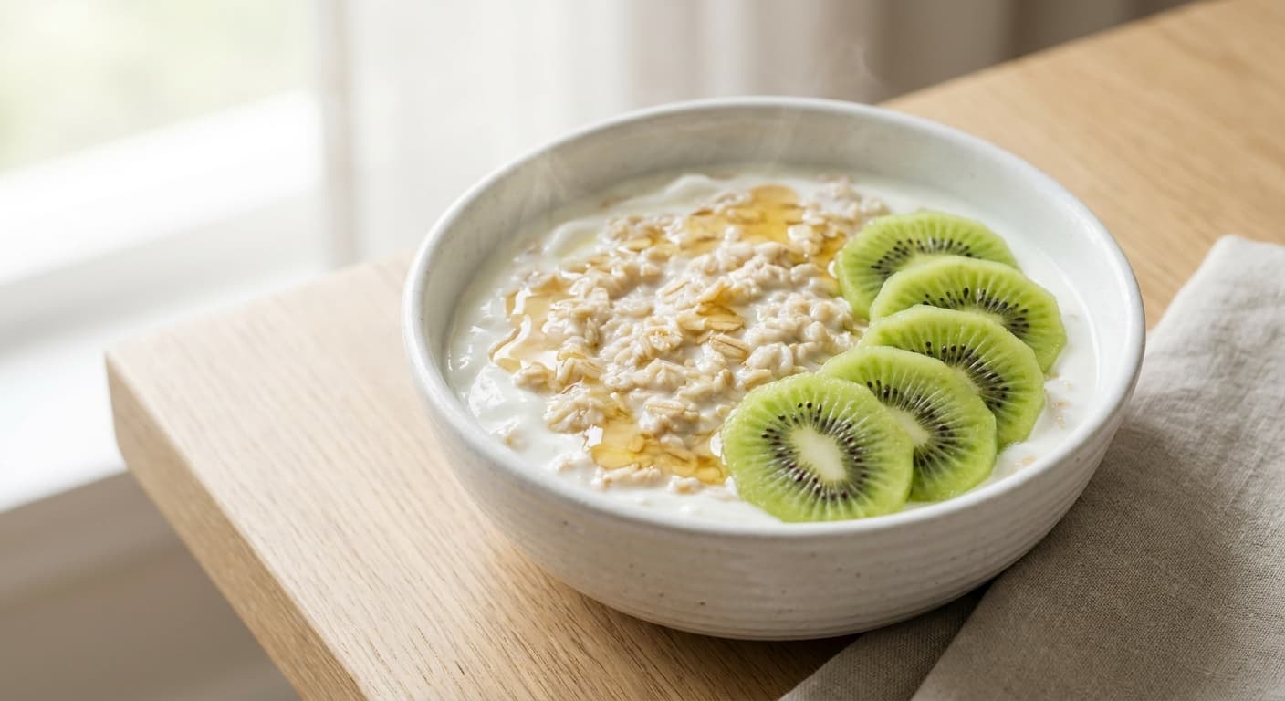 Kiwi and Yoghurt Oats