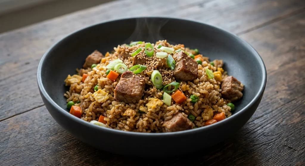Korean Pork Fried Rice