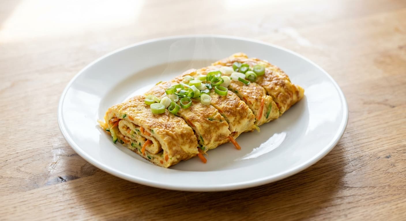 Korean Vegetable Omelette