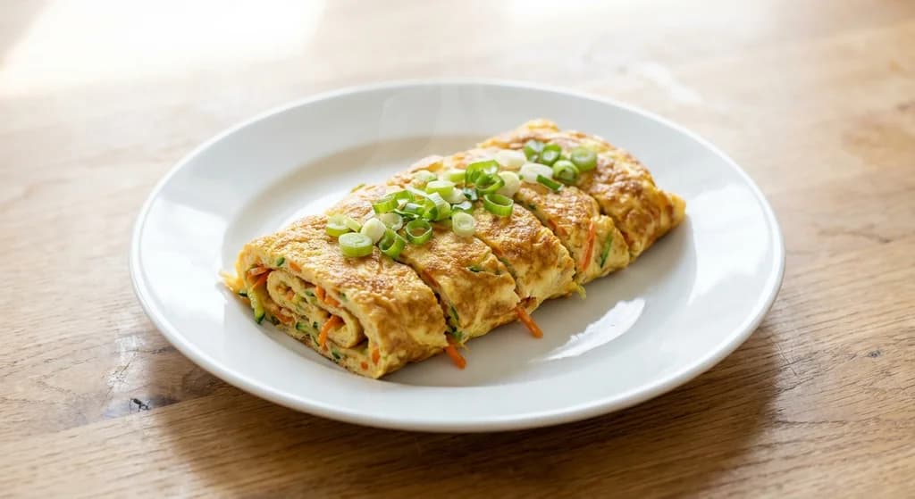 Korean Vegetable Omelette