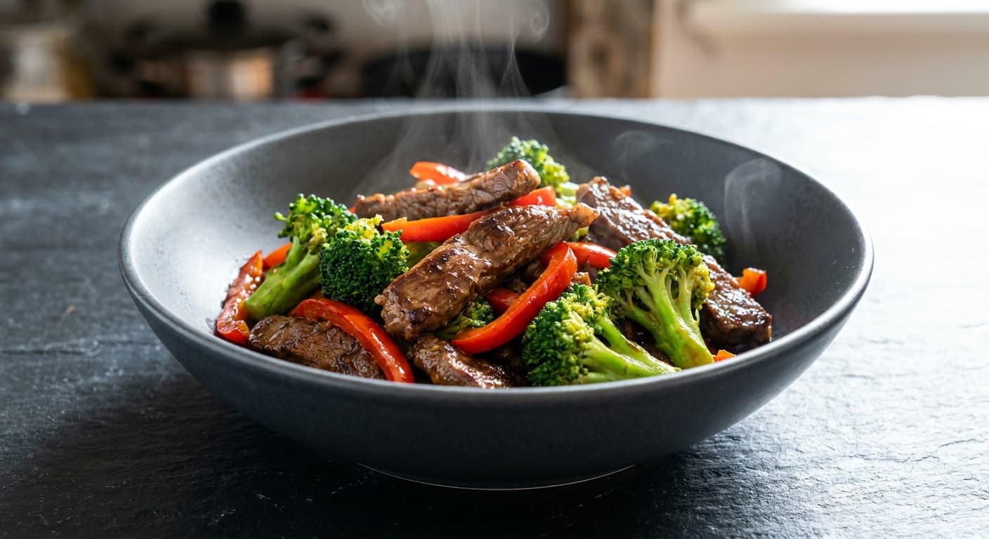 Lamb and Broccoli Stir-Fry