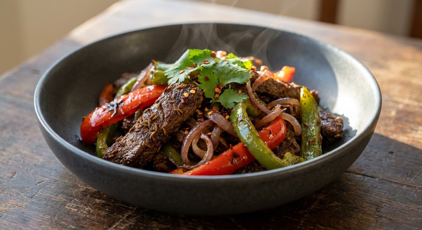 Lamb with Cumin and Capsicum