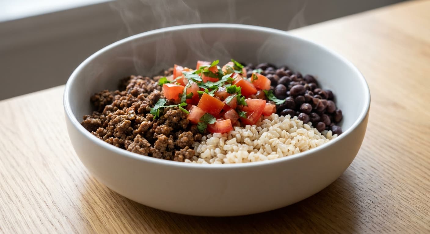 Lean Beef Burrito Bowl