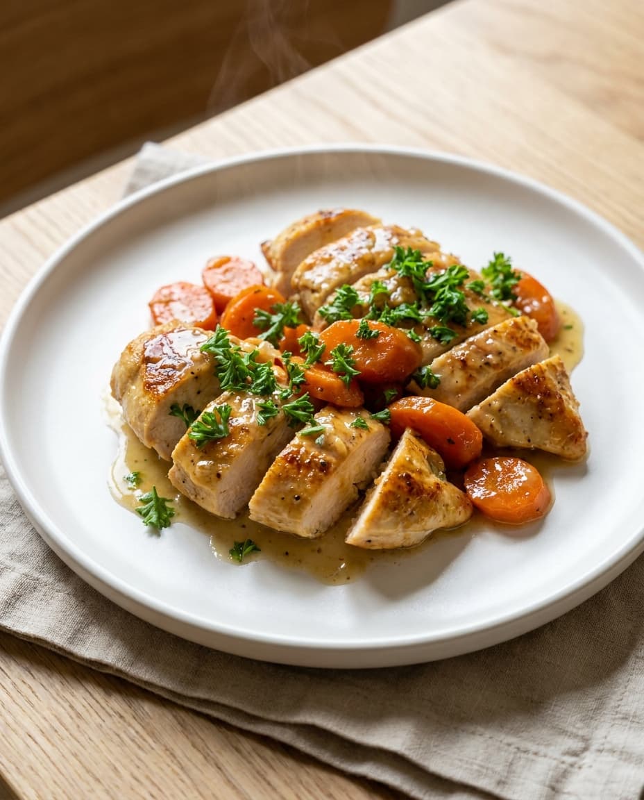 Lemon Chicken with Carrots