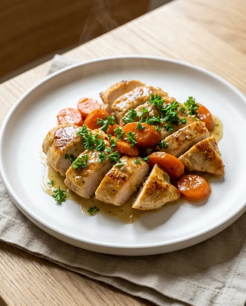 Lemon Chicken with Carrots