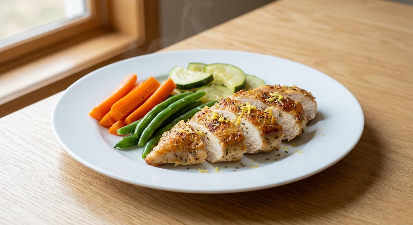 Lemon Herb Chicken with Vegetables