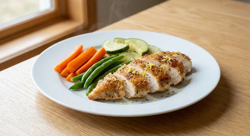 Lemon Herb Chicken with Vegetables