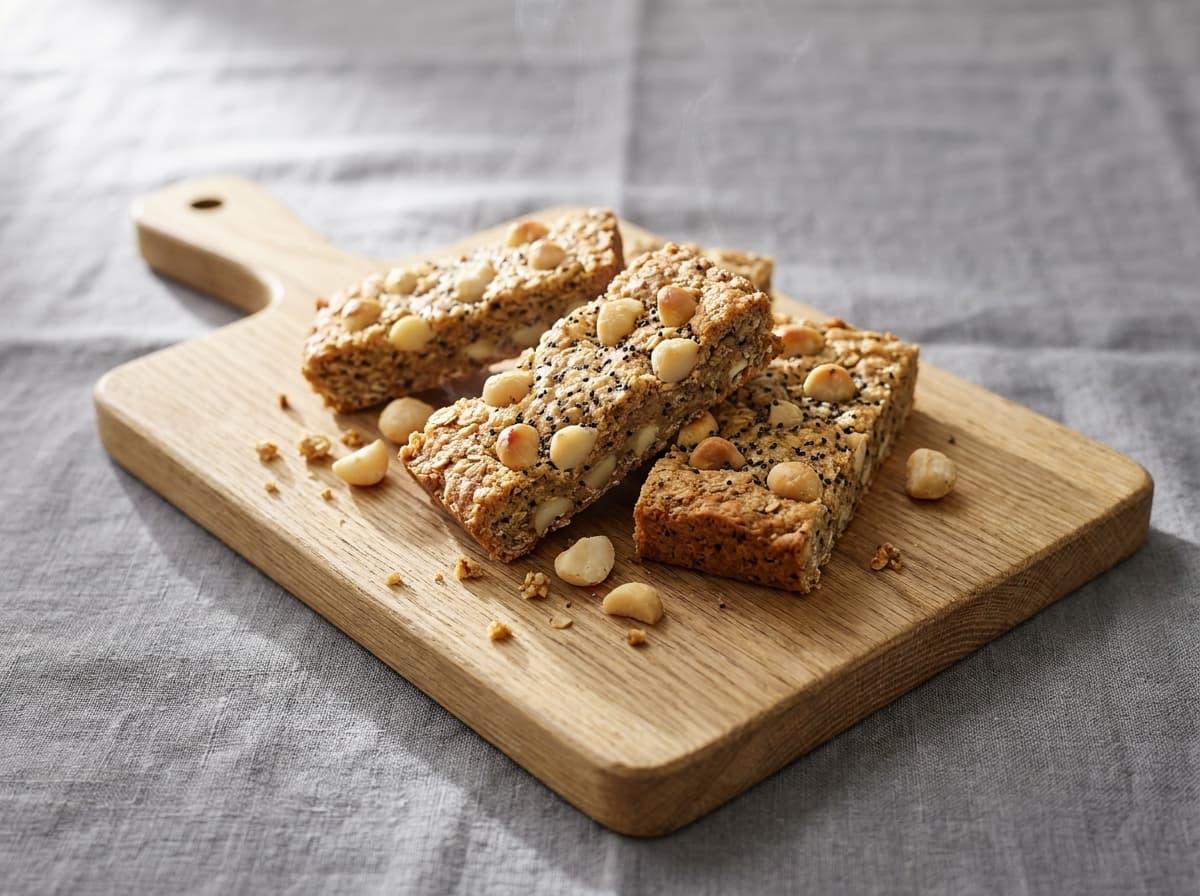 Macadamia and Wattleseed Bar