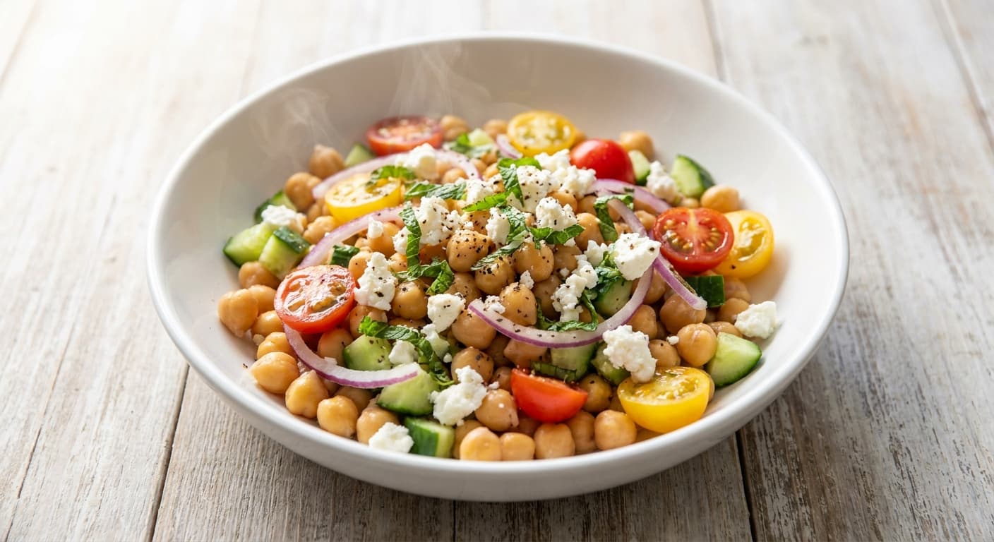 Mediterranean Chickpea Bowl