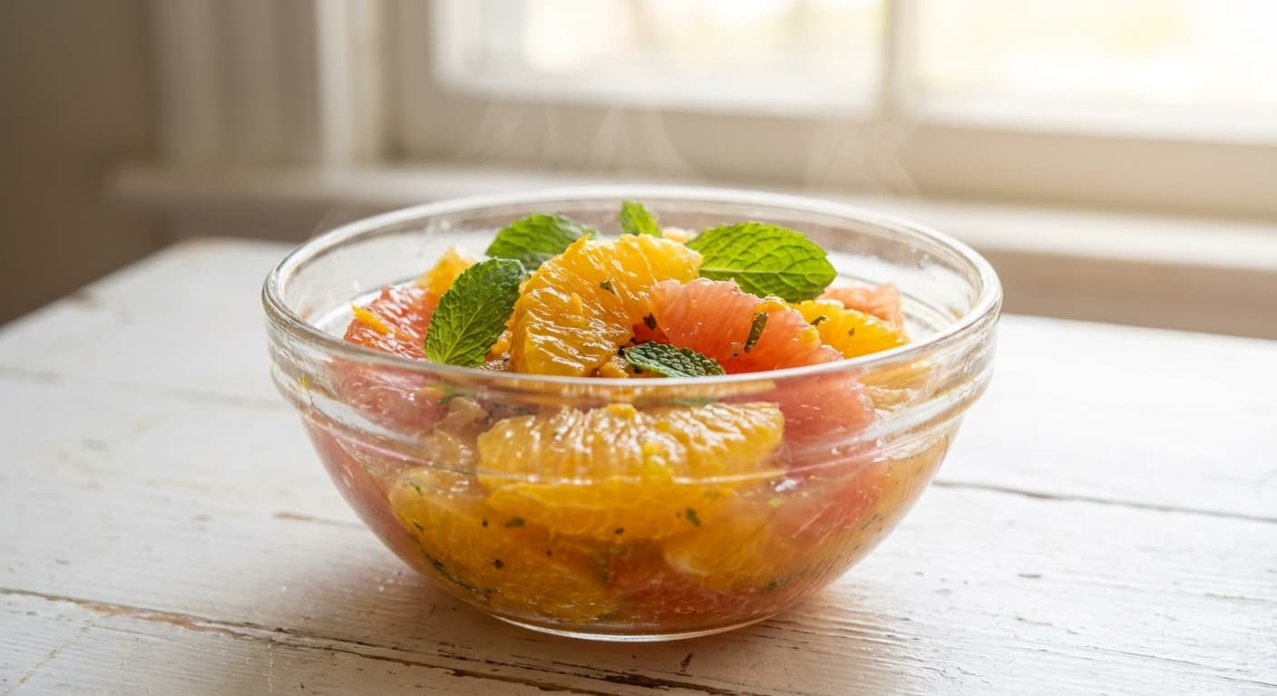 Mediterranean Citrus & Mint Cup