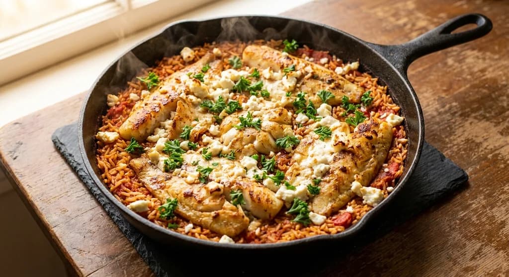 Mediterranean Fish Bake